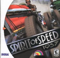 Spirit of Speed 1937 Sega Dreamcast  box art